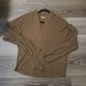 Lilla P split collar dolman top S